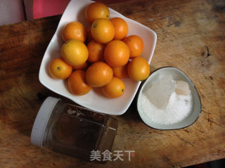 糖渍金桔的做法步骤：1