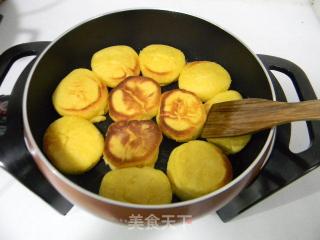 香甜玉米饼的做法步骤：9