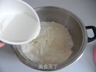 核桃杂粮发面小饼的做法步骤：6