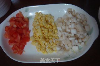 菠萝炒饭的做法步骤：1