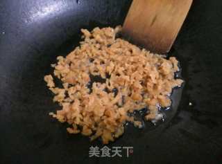 菜脯炒饭的做法步骤：5