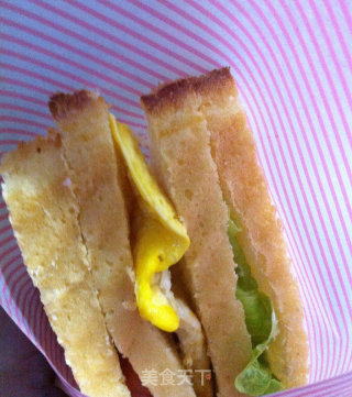 简单美味的火腿三文治的做法步骤：9