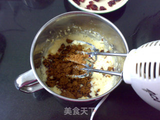 蔓越蔓高粱奶茶蛋糕的做法步骤：6