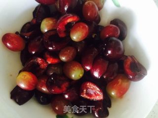 超级简单的零添加健康小食——樱桃提子果酱的做法步骤：3