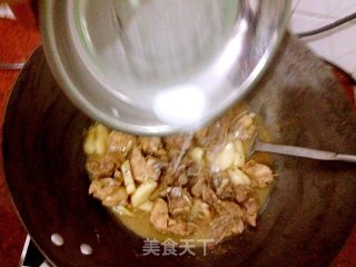 马蹄焖鸡块的做法步骤：7