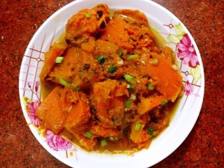 蒜蓉豆豉焖南瓜的做法步骤：6