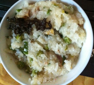 妈妈的味道——麦豆糯米饭的做法步骤：7