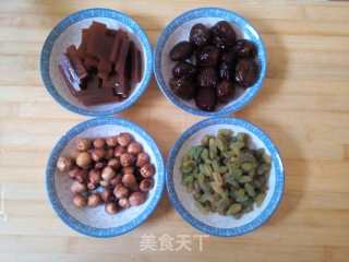 红豆夹心八宝饭的做法步骤：3