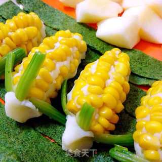 玉米棒子芯也能吃的做法步骤：8
