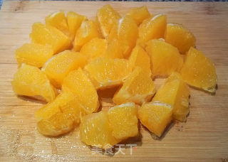 橙味芝麻菜色拉的做法步骤：3