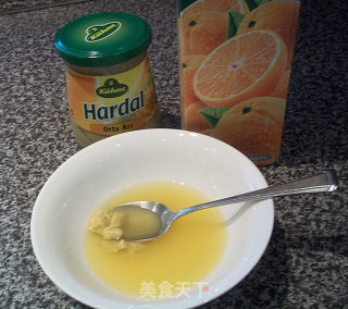 橙味芝麻菜色拉的做法步骤：7