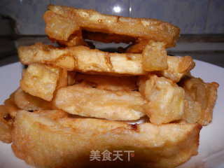 干炸园茄的做法步骤：4