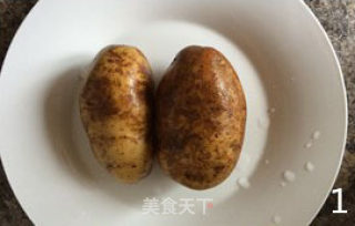 马铃薯片的做法步骤：1