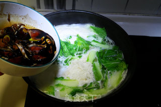 羊肉汆面的做法步骤：7