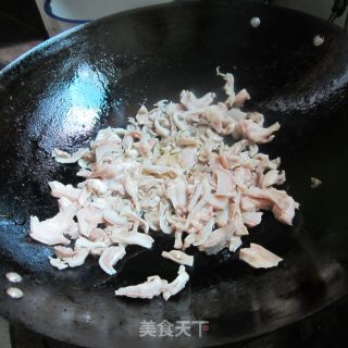 双椒猪肚丝的做法步骤：3