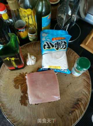 孜然里脊牙签串的做法步骤：1