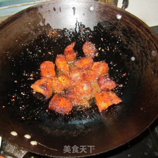 土豆片回锅肉的做法步骤：4