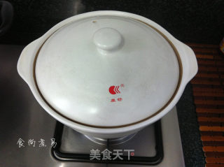 黑糯米酒煲鸡汤的做法步骤：8
