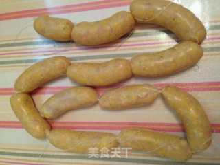 蟹肉青豆玉米鸡肉肠的做法步骤：7