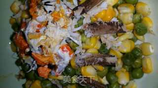 蟹肉青豆玉米鸡肉肠的做法步骤：11