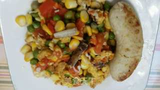 蟹肉青豆玉米鸡肉肠的做法步骤：12