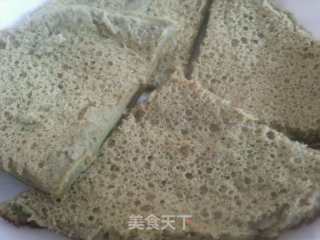 抹茶蜂窝饼的做法步骤：12