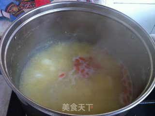 枸杞山药小米粥的做法步骤：7