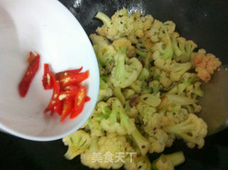 干锅花菜的做法步骤：10