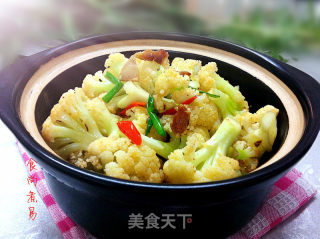 干锅花菜的做法步骤：13