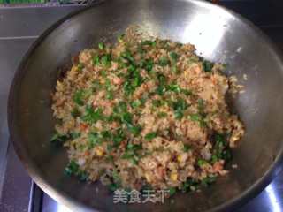 蚝油彩蔬炒饭的做法步骤：9