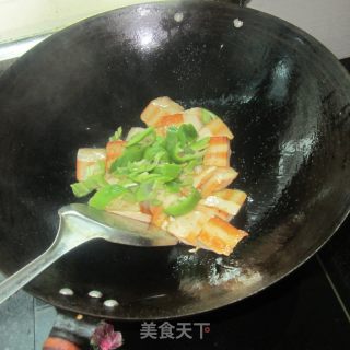 豆豉青椒香干片的做法步骤：6