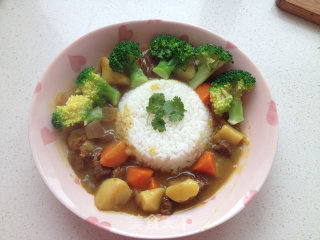 牛肉咖喱饭（原味）的做法步骤：8