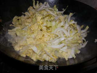 娃娃菜清炒木耳的做法步骤：4