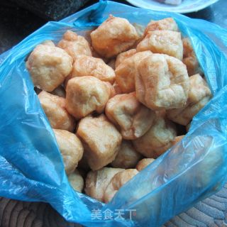酢豆腐塞肉的做法步骤：4