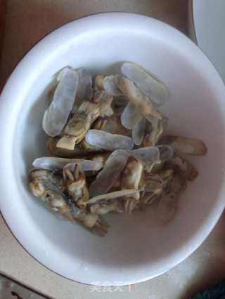 油葱蛏子的做法步骤：3