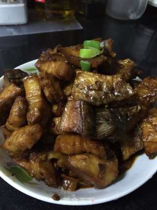 五花肉烧咸鱼的做法步骤：6