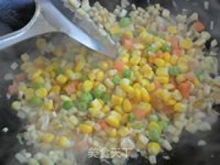 培根芝士焗饭的做法步骤：3