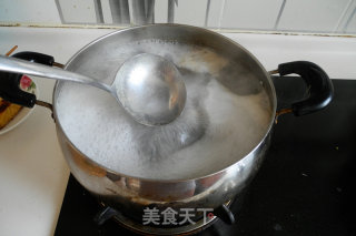 白菜粉丝羊排汤的做法步骤：4