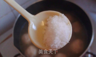 碧绿榨菜双丸羹的做法步骤：5