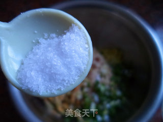 榨菜肉饼的做法步骤：4