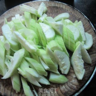 肉丸丝瓜汤的做法步骤：7