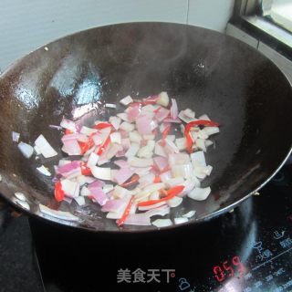 香肠洋葱丁的做法步骤：6