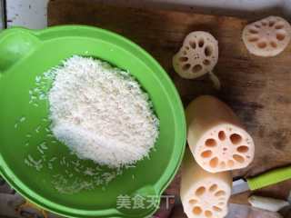 红糖糯米藕的做法步骤：2