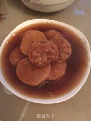 红糖糯米藕的做法步骤：11