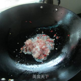 干辣椒肉末莴笋片的做法步骤：4