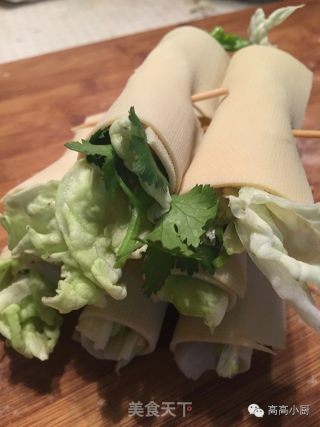 健康卷起来——高汤蔬菜卷的做法步骤：4