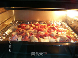 杏鲍菇孜然鸡腿肉的做法步骤：8