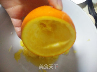 香橙蒸蛋的做法步骤：5