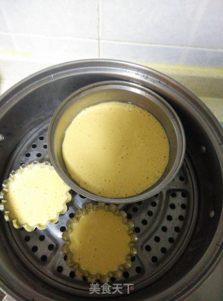 蒸鸡蛋糕的做法步骤：8