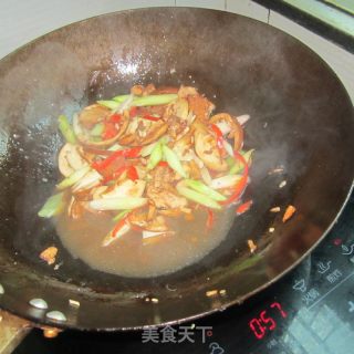 蒜香尖椒卤肉卤豆腐的做法步骤：9